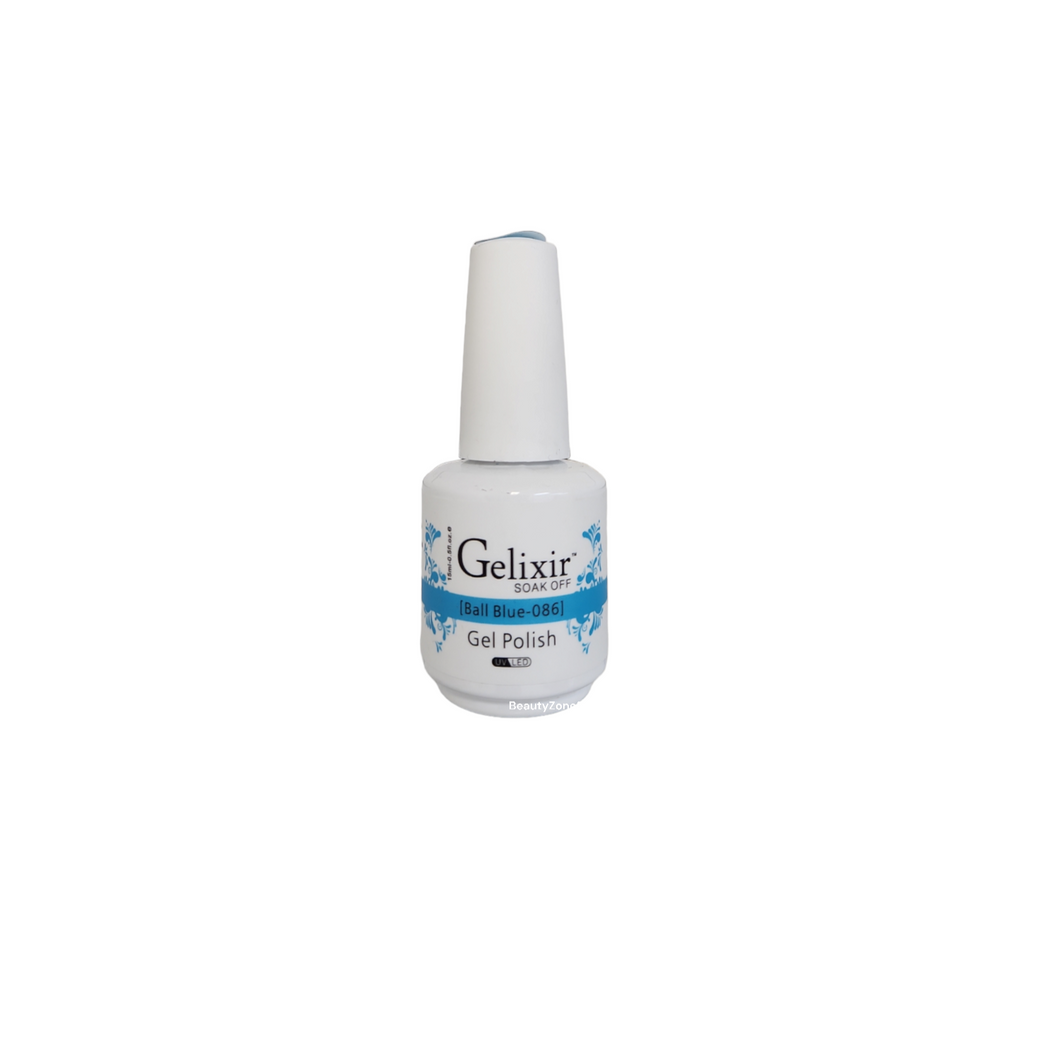 Gelixir Gel Polish Ball Blue 0.5 oz #086