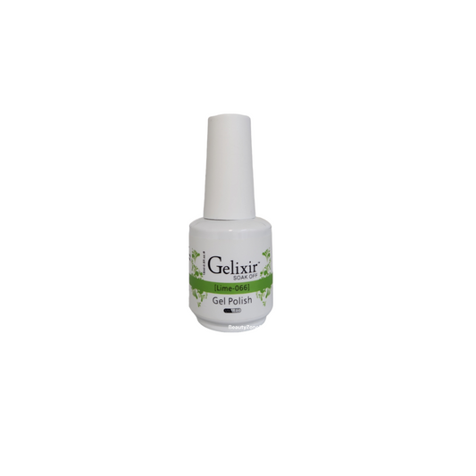 Gelixir Gel Polish Lime 0.5 oz #066