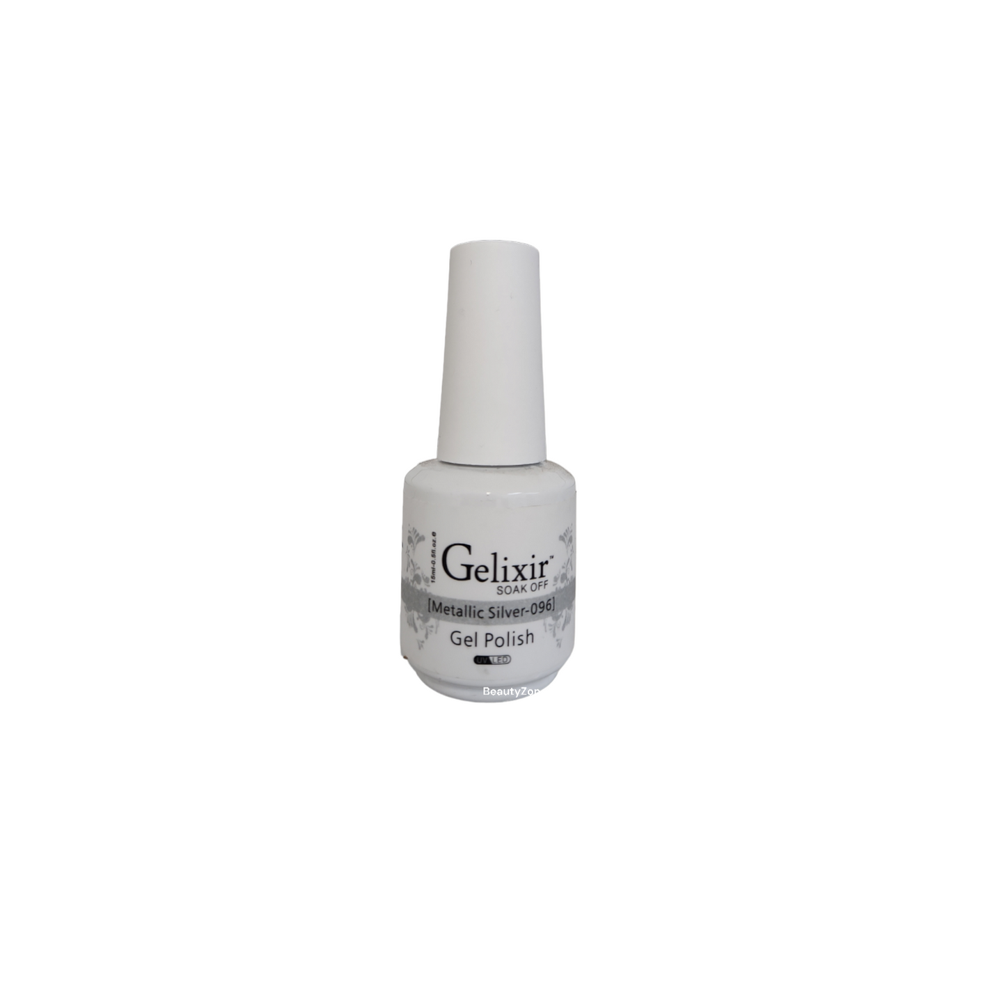 Gelixir Gel Polish Metallic Silver 0.5 oz #096