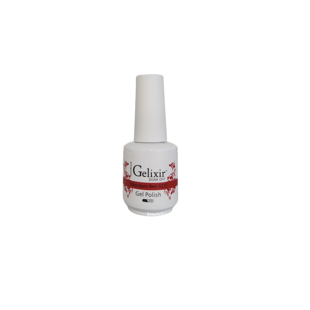 Gelixir Gel Polish Mordant Red 0.5 oz #023
