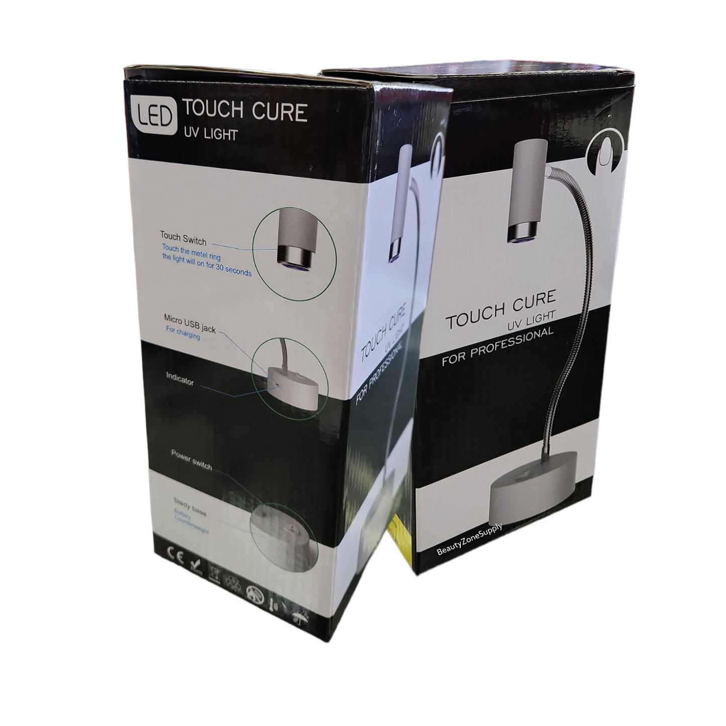 Gel X LED Touch Cure Portable Rechargeable UV light LED