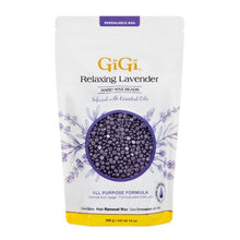 Load image into Gallery viewer, GiGi Relaxing Lavender Wax Beads 14 oz 71604