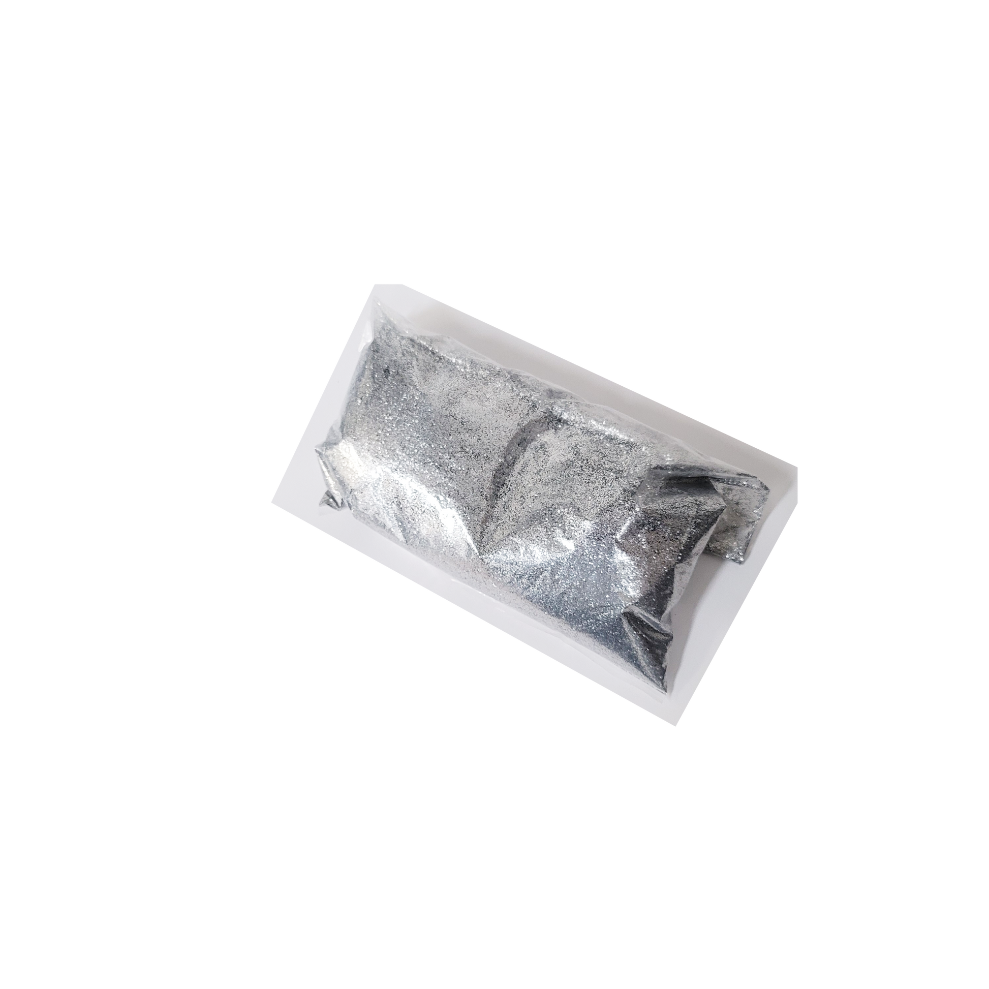 KL 1 lb Glitter Flash Silver B0100D-Beauty Zone Nail Supply