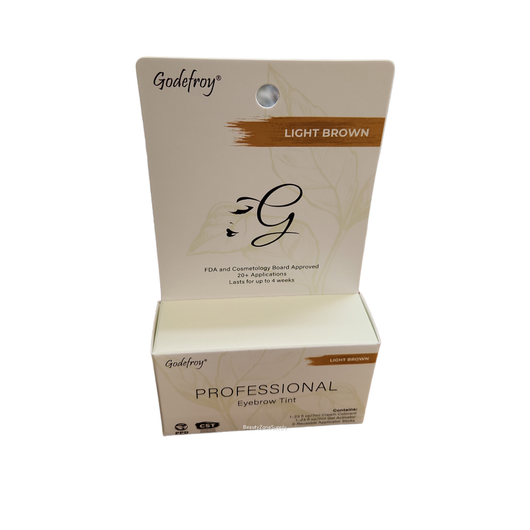 Godefroy Professional Eyebrow Tint 20 Application Light Brown