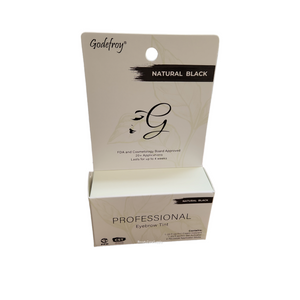 Godefroy Professional Eyebrow Tint 20 Application Natural Black