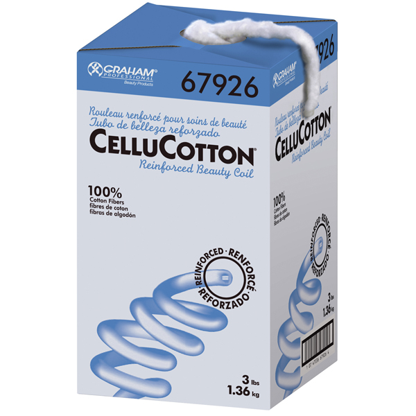 Graham CelluCotton Cotton Reinforce 3 lbs White Dispenser #67926