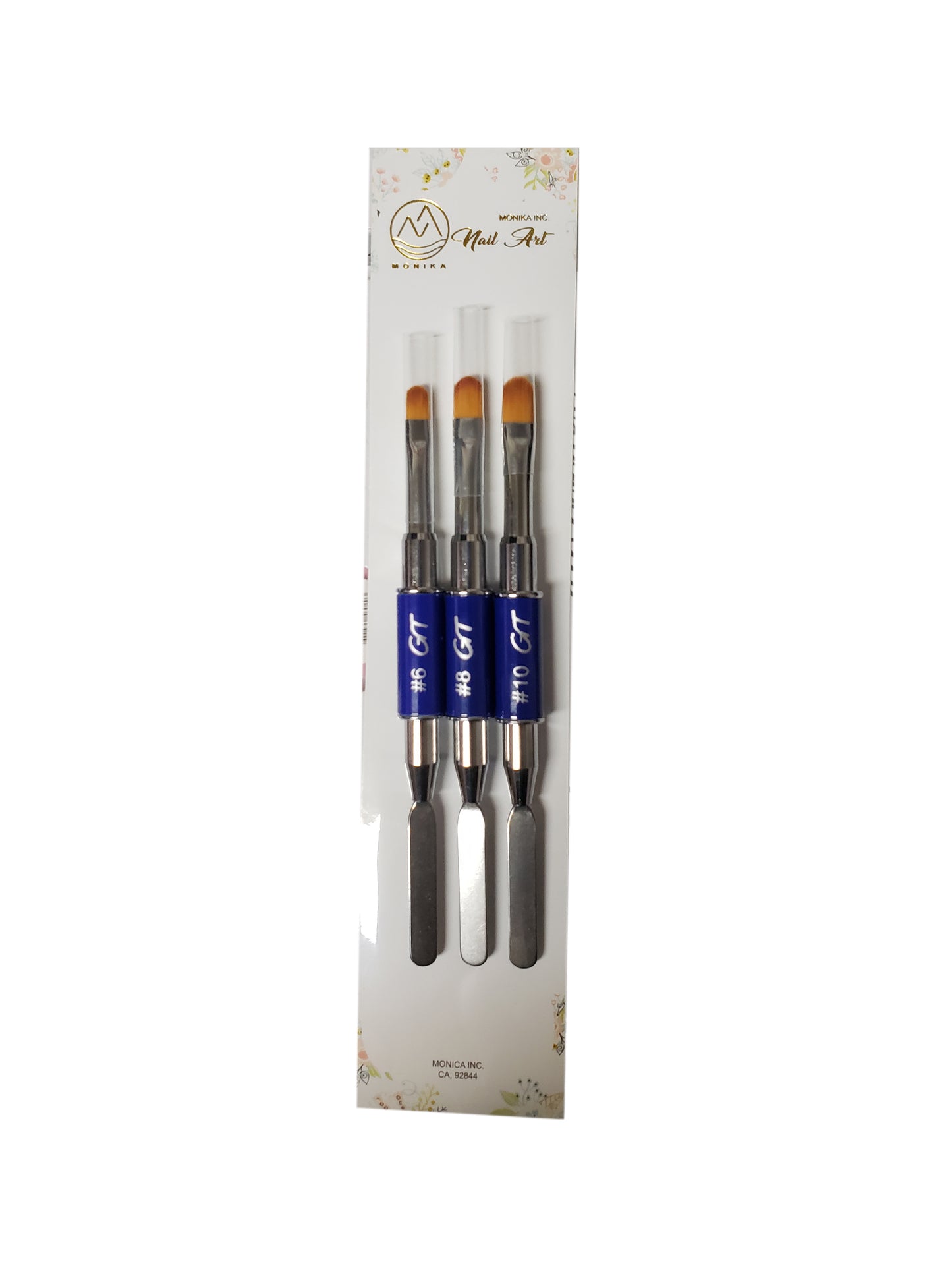 GT two way gel brush with slice-Beauty Zone Nail Supply