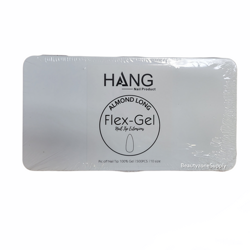 Hang Gel x Tips Almond Long 500 ct / 12 Size