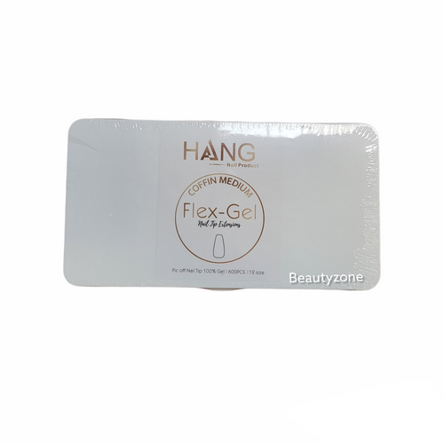 Hang Gel x Tips Coffin Medium 900 ct / 12 Size 51355