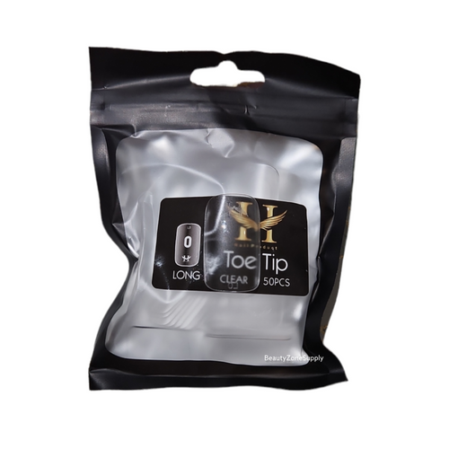Hang Gel X Toe Tip Tips 50pcs/bag Size 0 Long