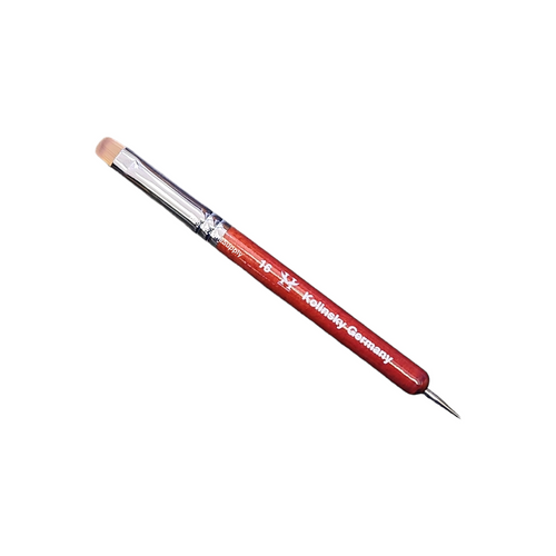Hang Red wood french nail brush Dotting Tool size 16