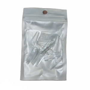 Harmony Gelish Soft Gel Tips Long Coffin 50 CT Refill