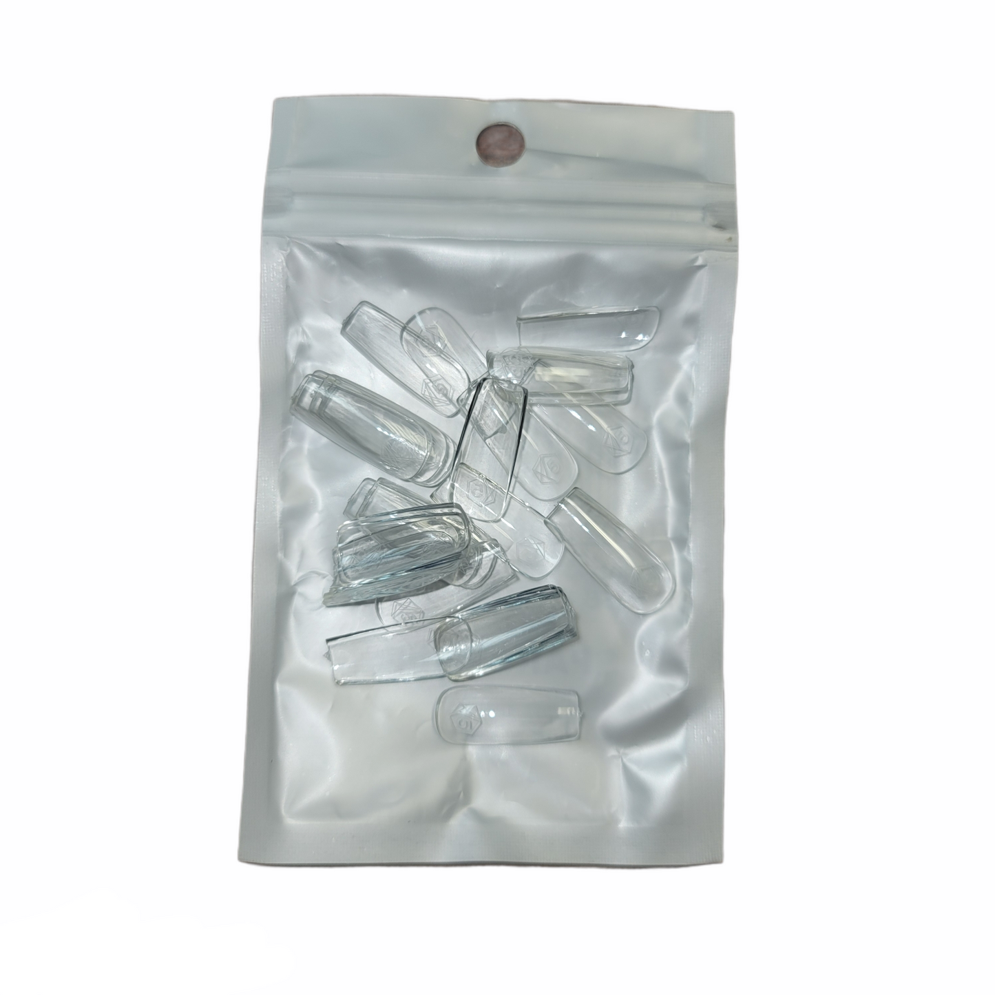 Harmony Gelish Soft Gel Tips Medium Square 50 CT Refill