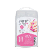 Load image into Gallery viewer, Harmony Gelish Soft Gel Tips Short Round 110 ct #1270005