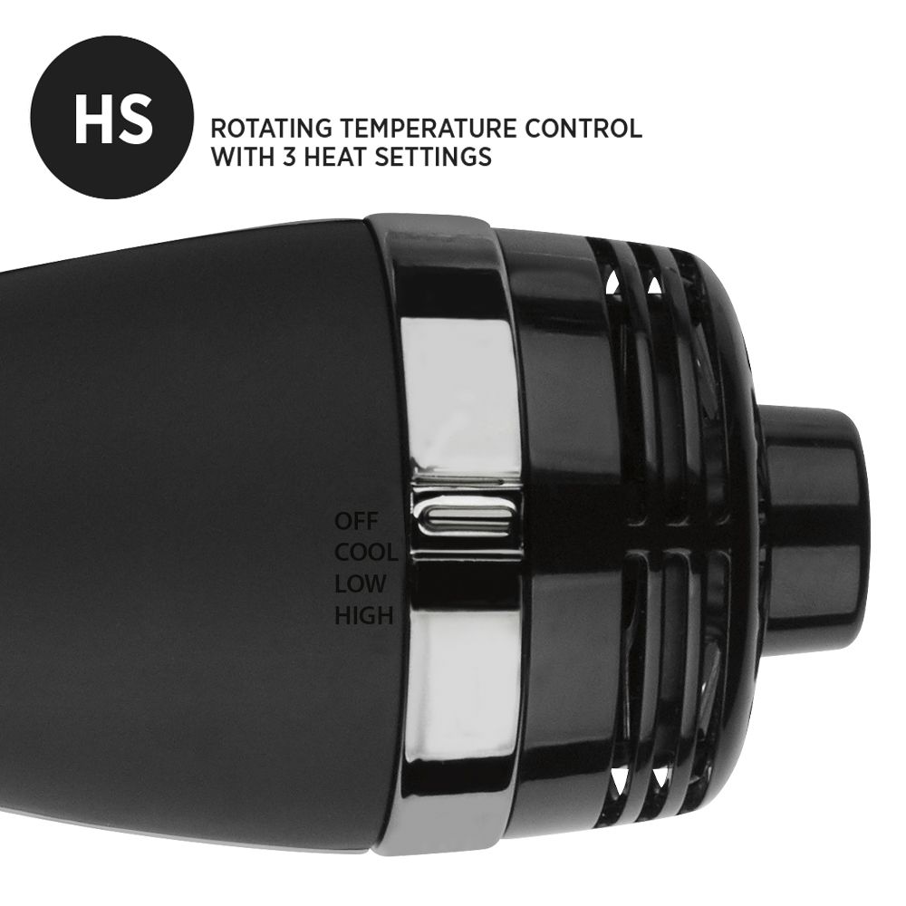Hot Tools Oval Charcoal One Step Blowout HT1090-Beauty Zone Nail Supply