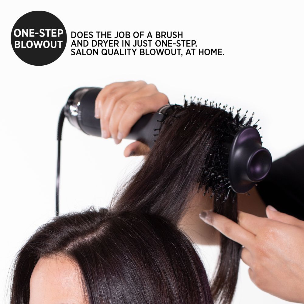 Hot Tools Oval Charcoal One Step Blowout HT1090-Beauty Zone Nail Supply