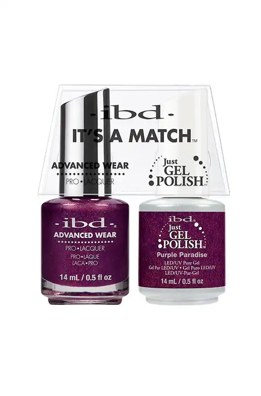 Ibd Just Gel Color Duo Purple Paradise  66675