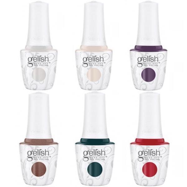 Gelish Soak Off Gel - Forever Marilyn - Collection 2019 Full 6 colors + Display -Beauty Zone Nail Supply