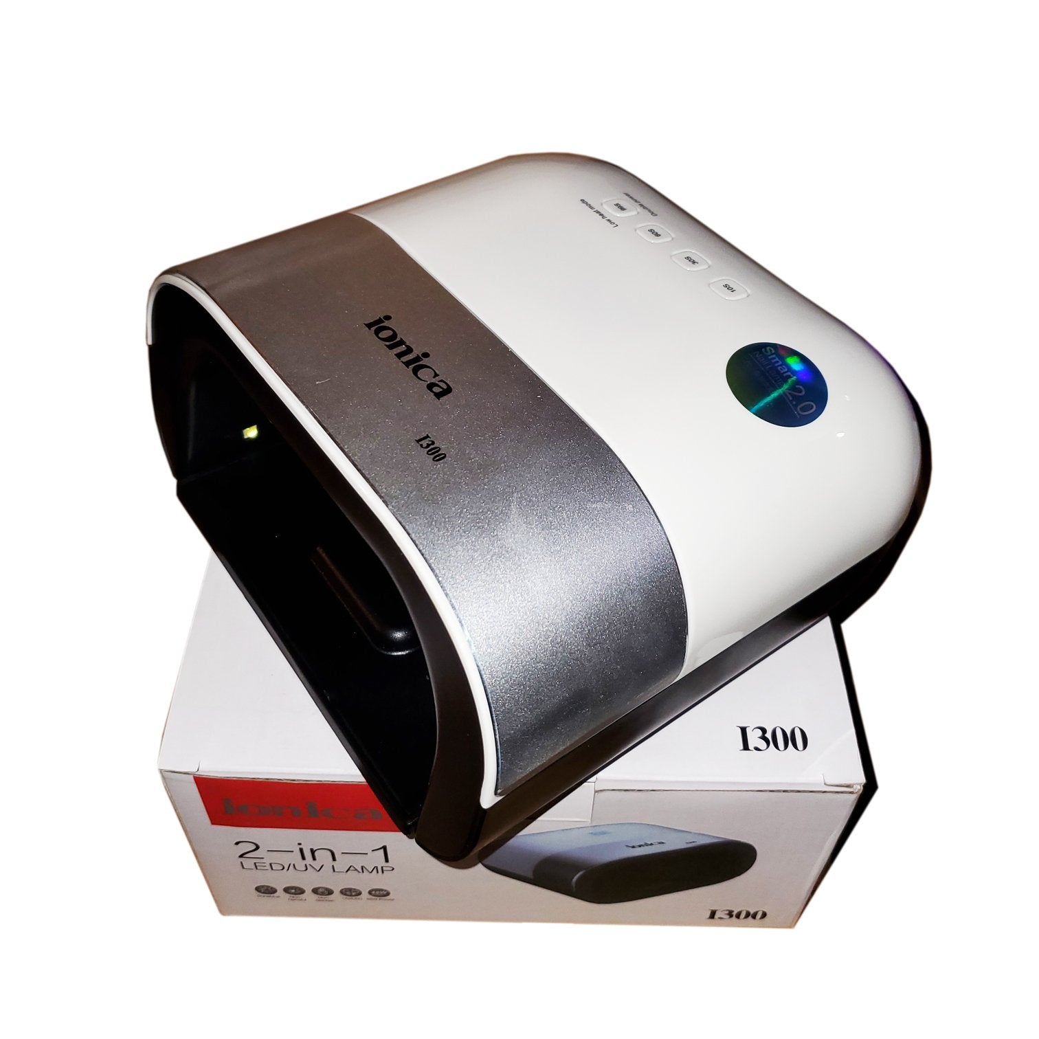 Ionica Gel LED/UV Nail Lamp 48w 2 in 1 #I300-Beauty Zone Nail Supply