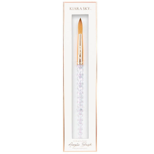 Kiara Sky Acrylic Nail Brush Kolinsky size 10