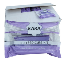 Load image into Gallery viewer, Kara Pedicure Kit 4 (Pumice-Buffer-File-Toe) 200 set #KA2