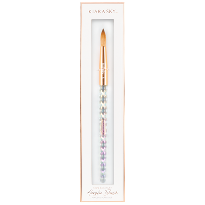 Kiara Sky Acrylic Nail Brush Kolinsky size 08