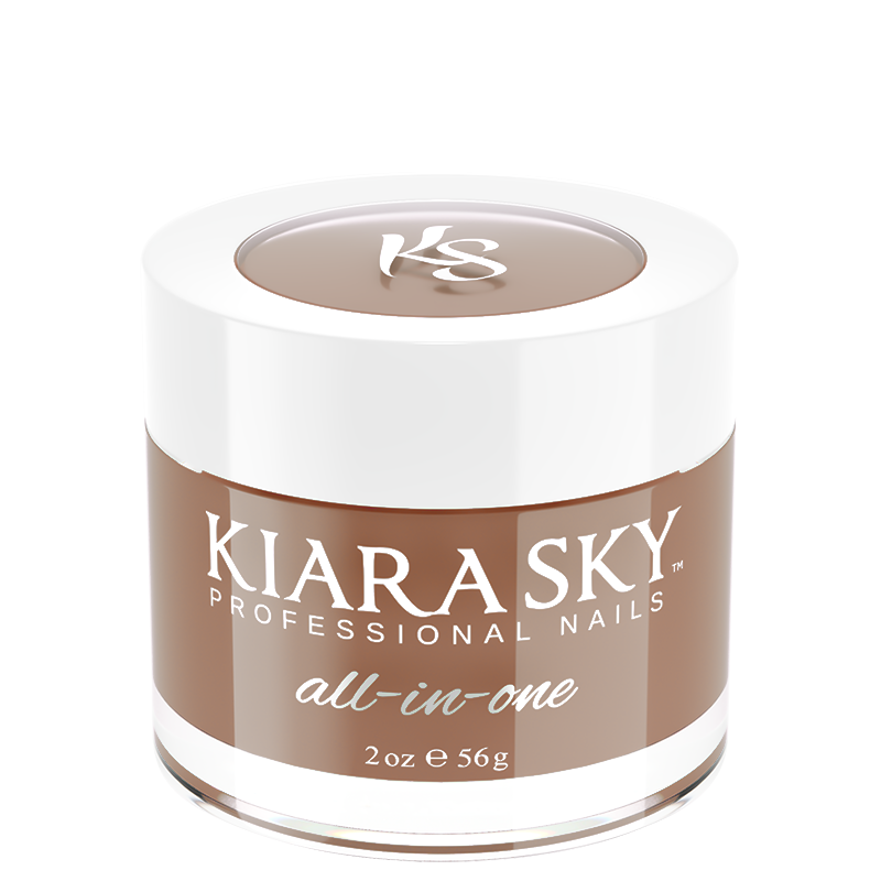 Kiara Sky All In One Dip Powder 2 oz Brownie Points D5022-Beauty Zone Nail Supply