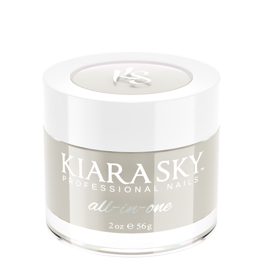 Kiara Sky All In One Dip Powder 2 oz Cray Grey D5019-Beauty Zone Nail Supply