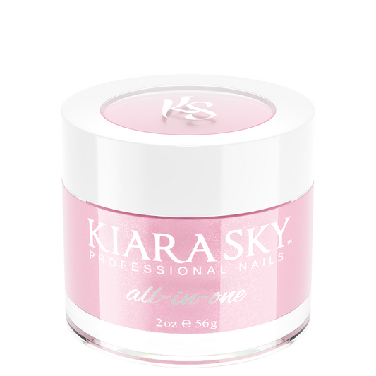 Kiara Sky All In One Dip Powder 2 oz Pink Stardust D5041-Beauty Zone Nail Supply