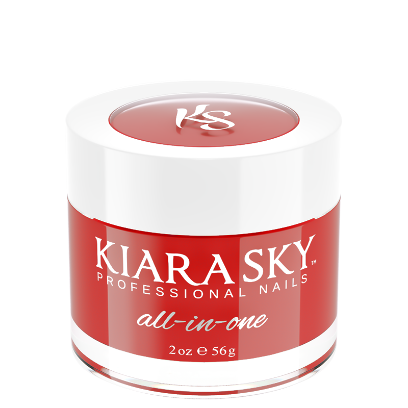 Kiara Sky All In One Dip Powder 2 oz Redckless D5033-Beauty Zone Nail Supply