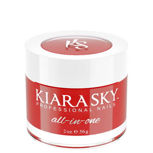 Kiara Sky All In One Dip Powder 2 oz Redckless D5033-Beauty Zone Nail Supply