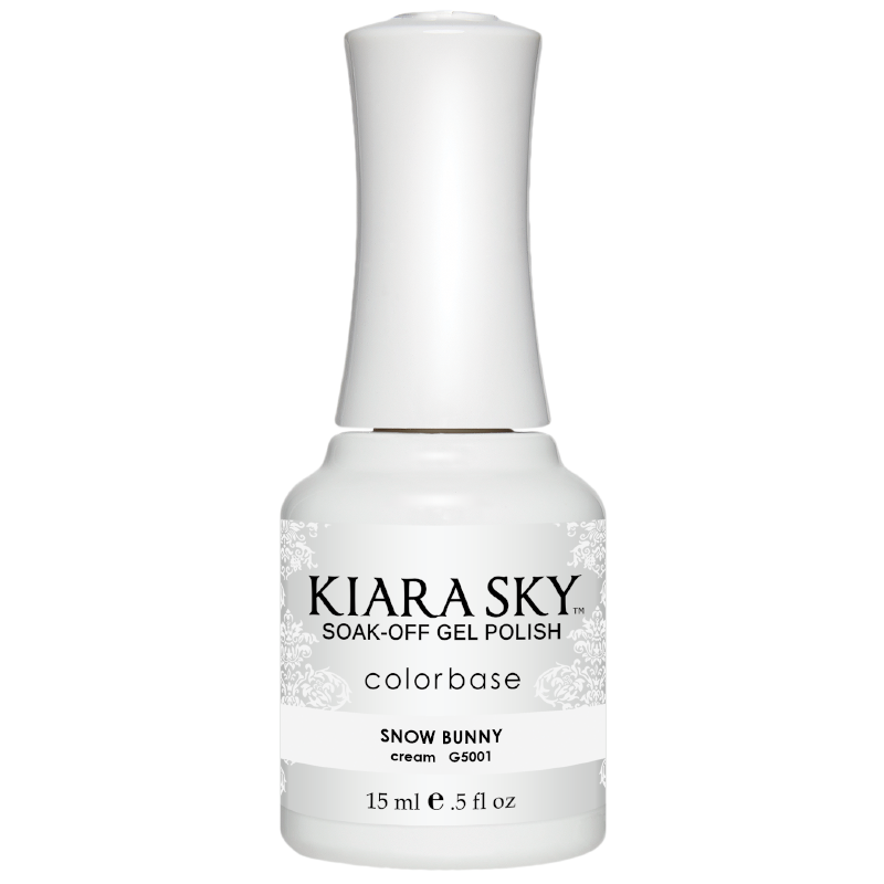 Kiara Sky All In One Gel Polish 0.5 oz Snow Bunny G5001-Beauty Zone Nail Supply