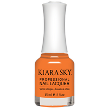 Load image into Gallery viewer, Kiara Sky All In One Nail Lacquer 0.5 oz PEACHY KEEN N5090-Beauty Zone Nail Supply