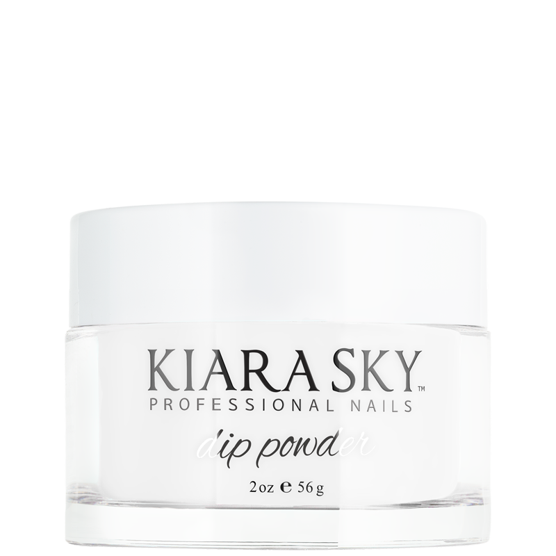 Kiara Sky Dip Powder Pure White 2Oz D601-Beauty Zone Nail Supply