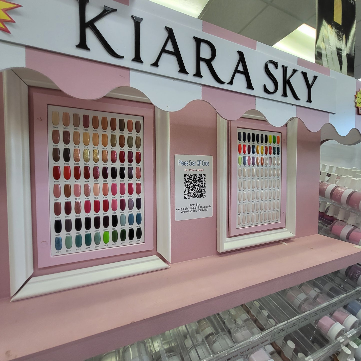 Kiara Sky Gel polish Lacquer & Dip powder whole line Trio 106 Color Free Ship!