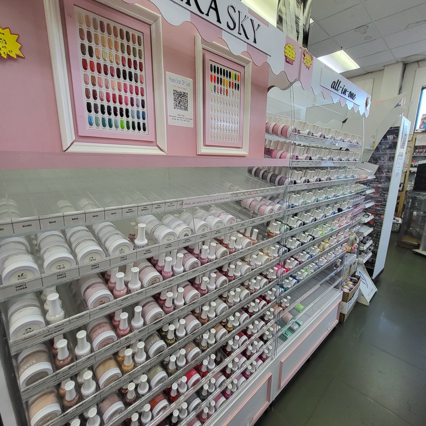 Kiara Sky Gel polish Lacquer & Dip powder whole line Trio 106 Color Free Ship!