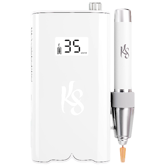 Kiara Sky Nail File Drill Portable Machine White