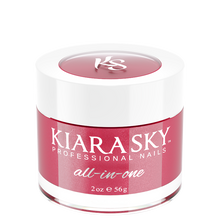 Load image into Gallery viewer, Kiara Sky All In One Dip Powder 2 oz Frosted Wine D5029