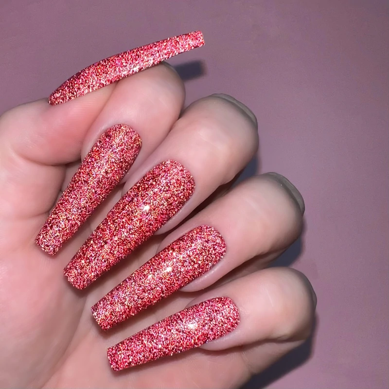 Kiara Sky Diamond FX Gel Polish- LOVEBITE 0.5 oz #GFX103