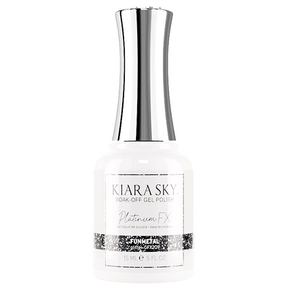 Kiara Sky Platinum FX Gel Polish- FUNMETAL 0.5 oz #GFX201