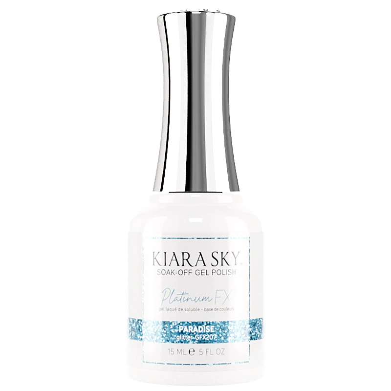 Kiara Sky Platinum FX Gel Polish- PARADISE 0.5 oz #GFX207