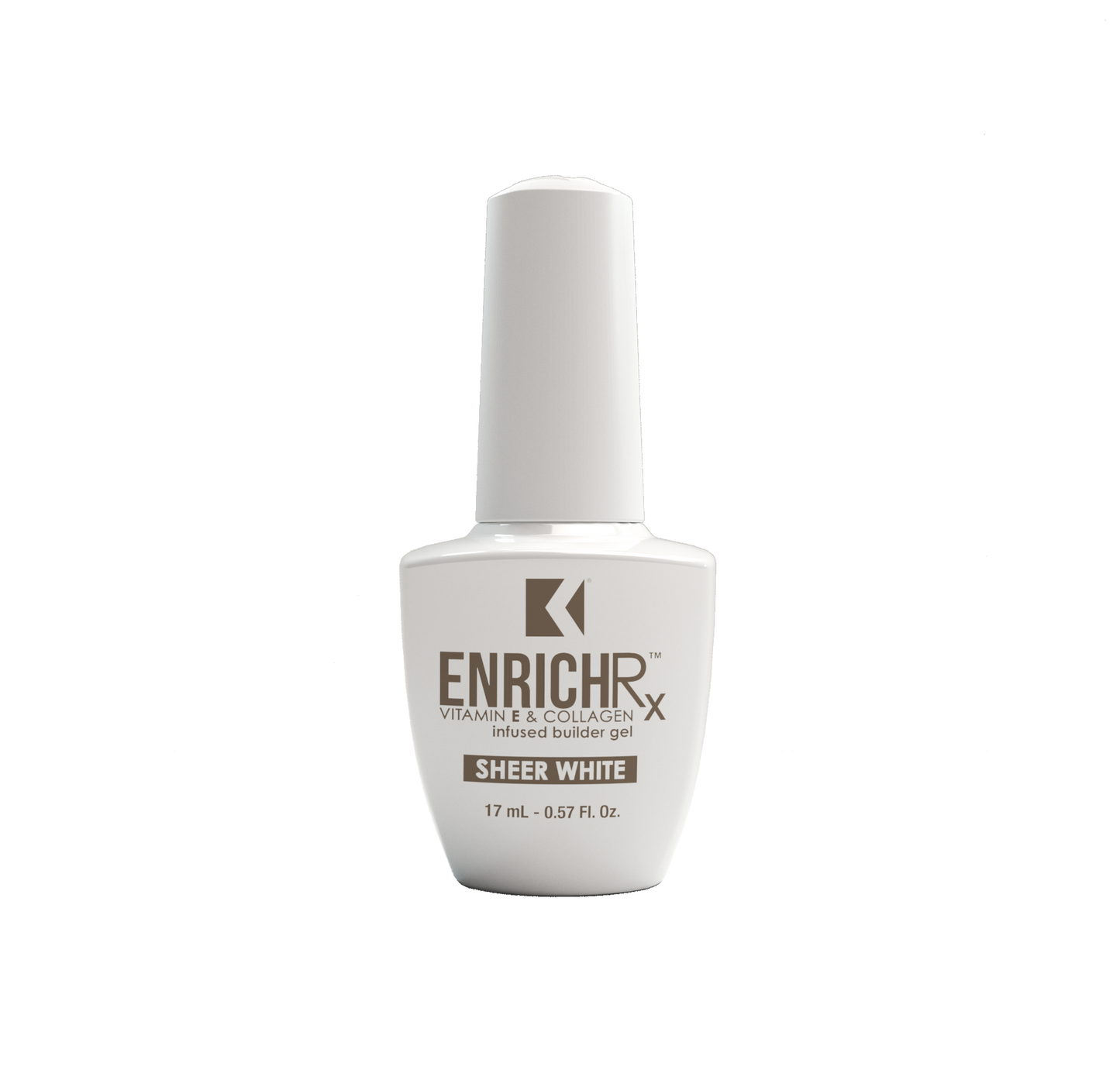 Kupa GelFinity EnrichRx Builder Gel Sheer White 17 ml / 0.57 fl. oz