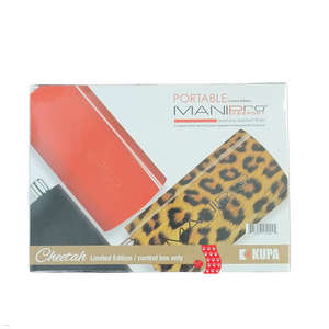 Kupa ManiPro Passport Nail File Drill Cheetah & HandPiece KP-55