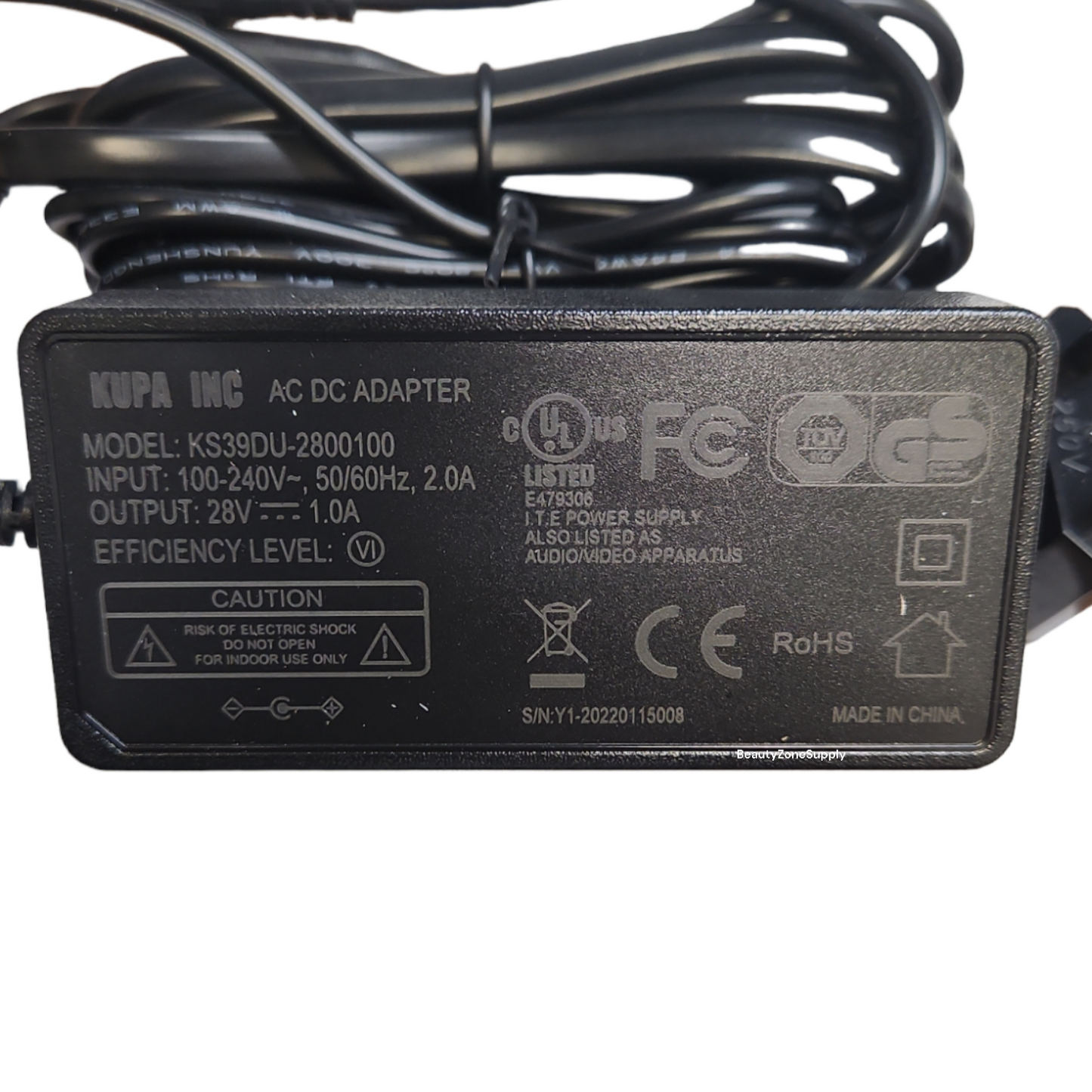 Kupa Replacement kupa Passport AC Adapter Charger