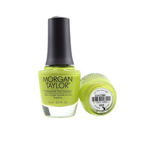 Load image into Gallery viewer, Morgan Taylor Nail Lacquer Into The Lime-Light 0.5oz/15mL #3110424