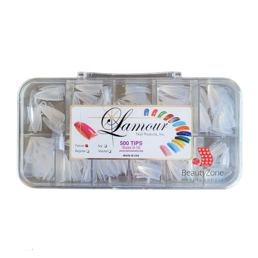 Lamour Falcon Pointy Nail Tip Box 500 tips/box