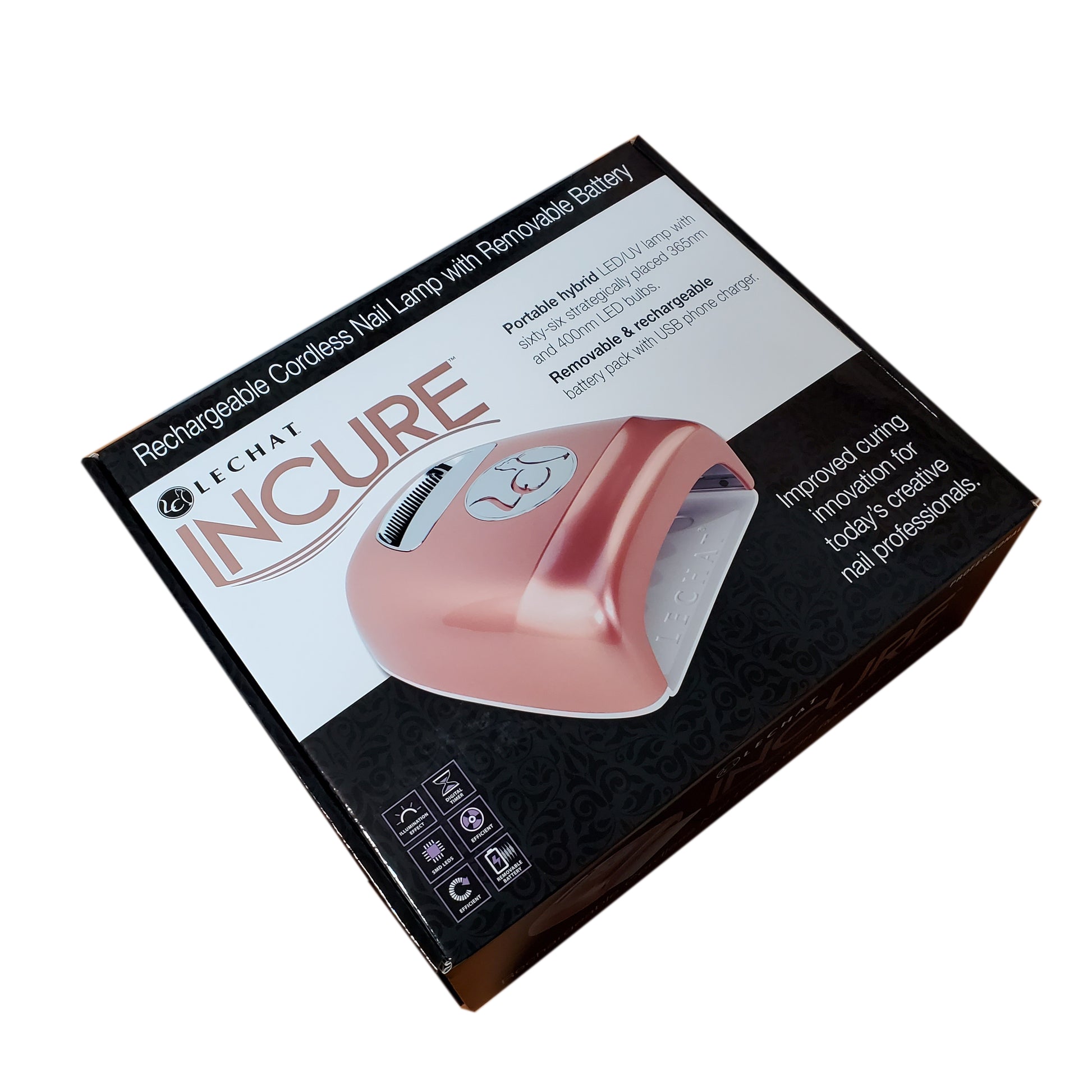 Lechat Nail Gel LED & UV Lamp Incure Cordless #HLCLED36-Beauty Zone Nail Supply