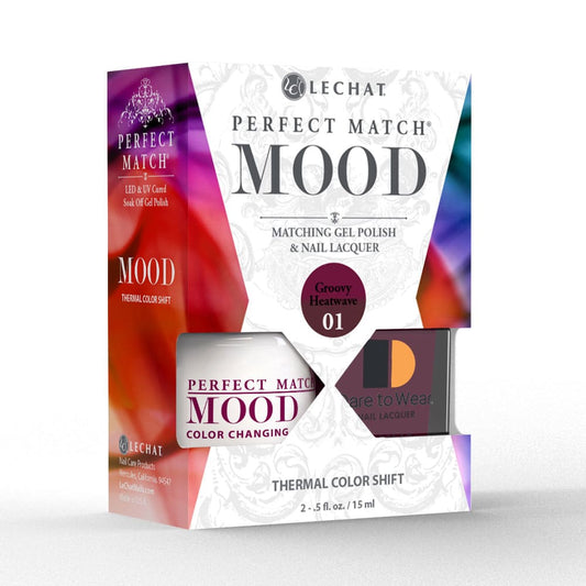 Lechat Perfect Match Mood Changing Color Duo Groovy Heatwave #PMMDS01
