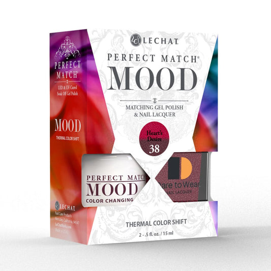 Lechat Perfect Match Mood Changing Color Duo Heart's Desire #PMMDS38