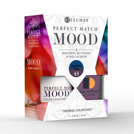 Lechat Perfect Match Mood Changing Color Duo Sapphire Night #PMMDS43